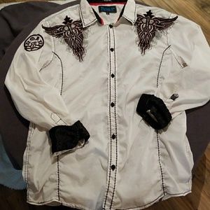 Two Mens dress shirts